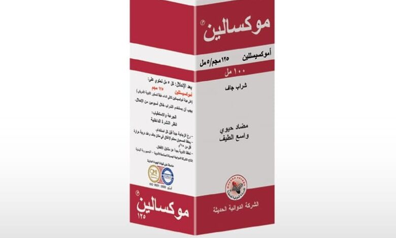 سعر دواء أموكسيسللين في الصيدليات 2025