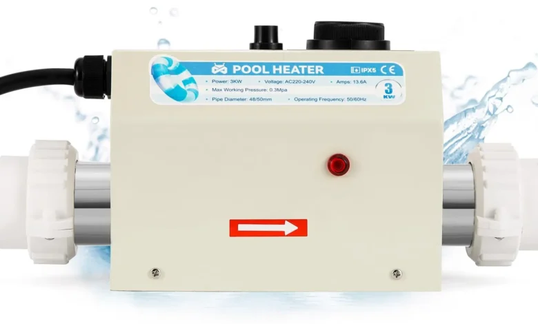 سخان مسبح كبير